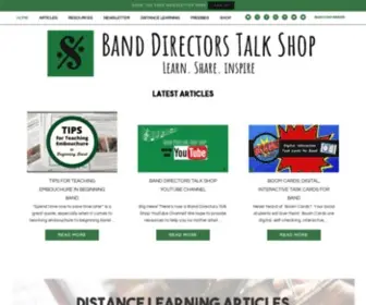 Banddirectorstalkshop.com(Band Directors Talk Shop) Screenshot