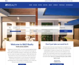 Banddrealty.com(B&D Realty) Screenshot