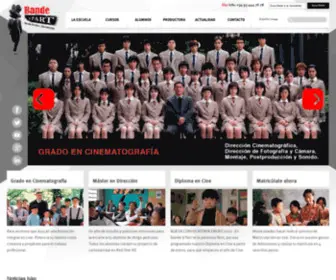 Bandeapart.org(Escuela de cine en barcelona) Screenshot