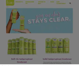 Bandeodorant.com(Ban Antiperspirant Deodorants) Screenshot