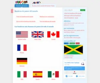 Banderas-Mundo.es(Banderas del mundo) Screenshot