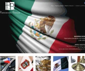 Banderasborda.com.mx(BANDERAS) Screenshot