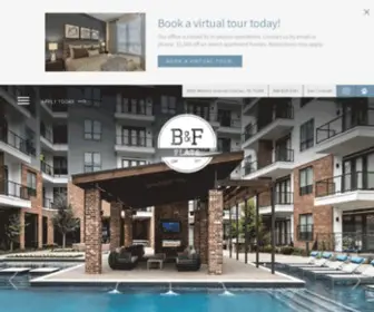 Bandfflats.com(Luxury Apartments in Uptown Dallas) Screenshot