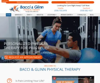 Bandgpt.com(Bacci & Glinn Physical Therapy) Screenshot