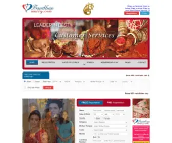 Bandhanmarry.com(Index) Screenshot