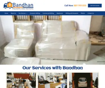 Bandhanpackers.in(Bandhan Packers and Movers) Screenshot