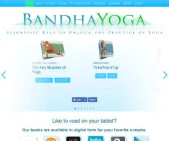 Bandhayoga.com(Bandha Yoga) Screenshot