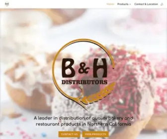 Bandhdistributor.com(B & H Distributors) Screenshot