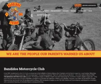Bandidosmcunitedstates.com(Bandidos MC) Screenshot