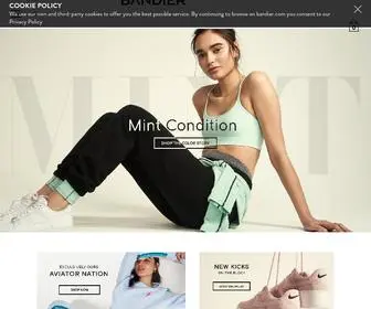 Bandier.com(For the Fashion and Fitness Obsessed) Screenshot