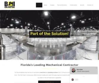 Bandiflorida.com(Mechanical Contractors Florida) Screenshot