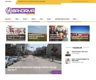 Bandirmahaber.com.tr(Bandırma Haber) Screenshot