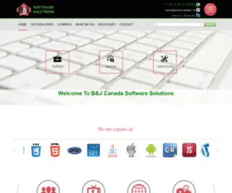 BandjCanada.ca(B&J Canada Software Solutions) Screenshot