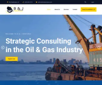 BandjVentures.com(Strategic Consulting) Screenshot