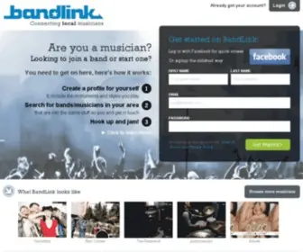 Bandlink.com(BANDLINK) Screenshot