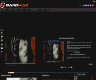 Bandmag.com(Home) Screenshot
