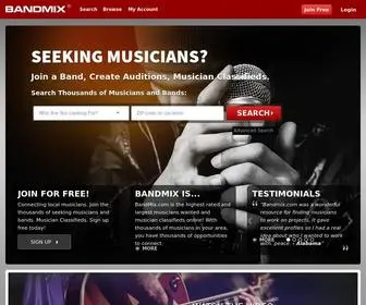 Bandmix.com(Musicians Wanted) Screenshot