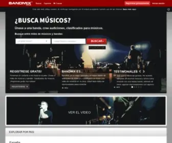 Bandmix.es(Busca m) Screenshot