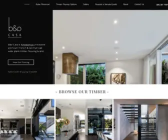 Bandocasa.com(B&O Casa I Timber Flooring Auckland) Screenshot