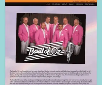 Bandofoz.com(Band of Oz) Screenshot