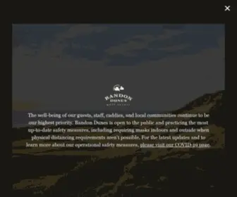 Bandondunesgolf.com(Bandon Dunes Golf) Screenshot