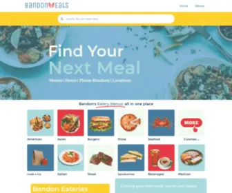 Bandoneats.com(Bandon eats) Screenshot