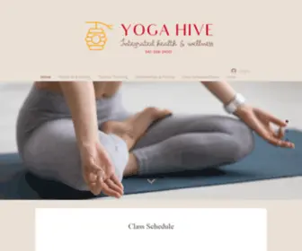 Bandonyogahive.com(Bandon Yoga Hive) Screenshot