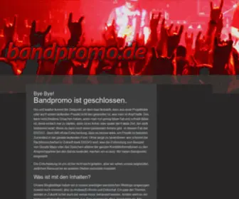 Bandpromo.de(Bandpromo) Screenshot