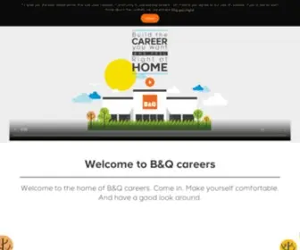 BandqCareers.com(B&Q Careers) Screenshot