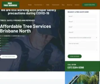 Bandrtreeservices.com.au(Tree Services Brisbane North) Screenshot