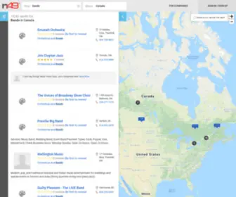 Bands.ca(Bands) Screenshot