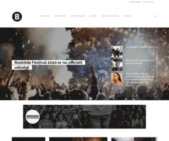 Bandsoftomorrow.com(Forside) Screenshot