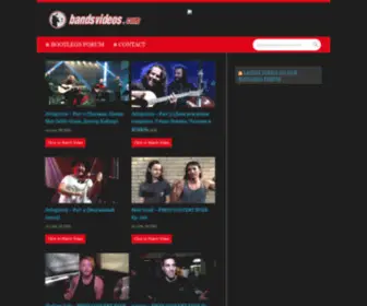 Bandsvideos.com(Rock) Screenshot