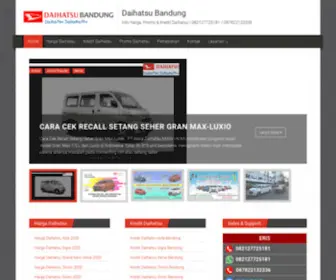 Bandung-Daihatsu.com(Daihatsu Bandung) Screenshot