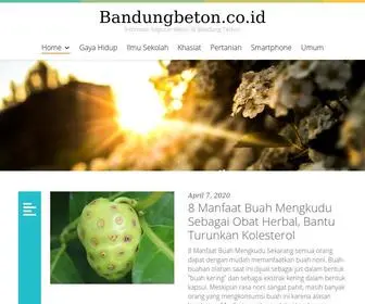 Bandungbeton.co.id(Bandung) Screenshot