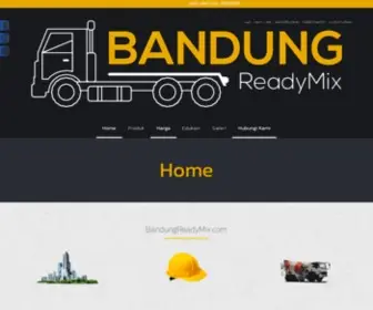 Bandungreadymix.com(Bandung ReadyMix) Screenshot