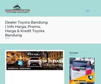 Bandungtoyota.com(Harga Toyota Bandung) Screenshot