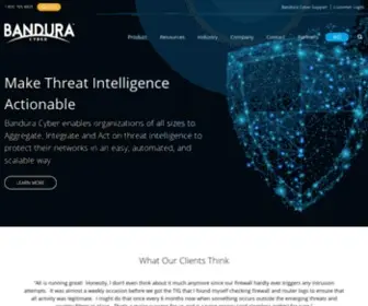 Banduracyber.com(Block any threat) Screenshot