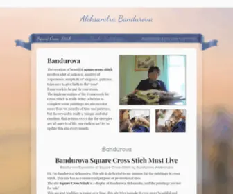 Bandurova.com(Aleksandra Bandurova) Screenshot