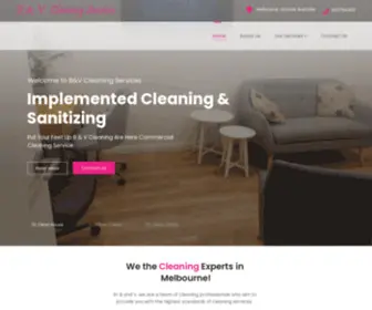 BandvCleaningservices.com(Cleaning Company) Screenshot