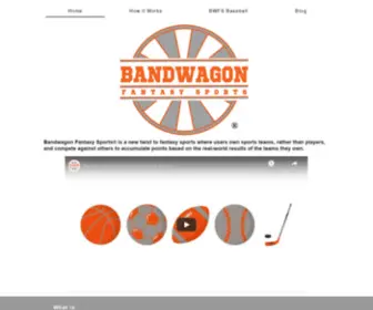 Bandwagonfantasysports.com(Bandwagon Fantasy Sports) Screenshot