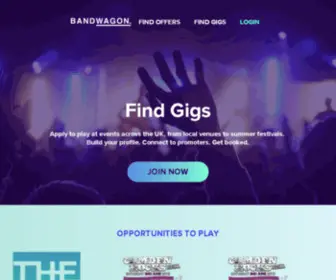 Bandwagongigs.com(BandWagon) Screenshot