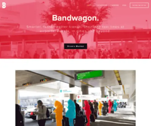 Bandwagon.io(About) Screenshot