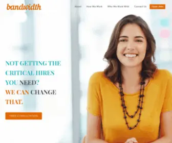 Bandwidth.team(Recruiting the right talent) Screenshot