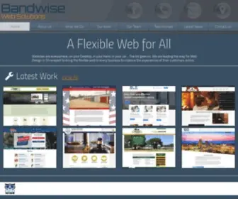 Bandwise.com(Web Solutions Shreveport Web Design) Screenshot