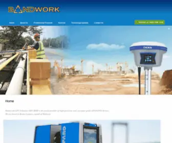 Bandwork.com.my(Surveying Equipments Supplier Malaysia) Screenshot