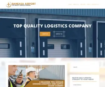 Baneasa-Airport.com(Top Quality Logistics Company) Screenshot