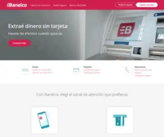 Banelco.com(Banelco) Screenshot