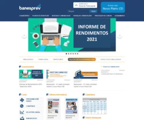 Banesprev.com.br(Banesprev) Screenshot