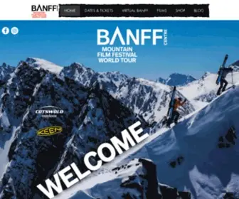 Banff-UK.com(Banff Mountain Film Festival) Screenshot